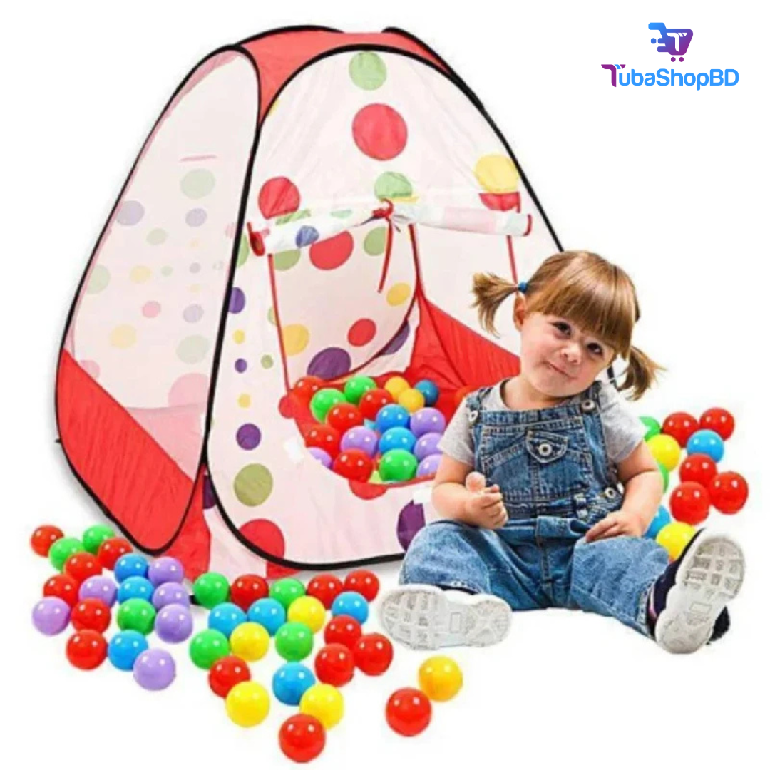Tent Play House For Kids ( Without Boll ) - সাথে কোনো বল থাকবে না